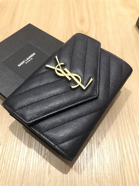 ysl wallet saks|ysl wallet used.